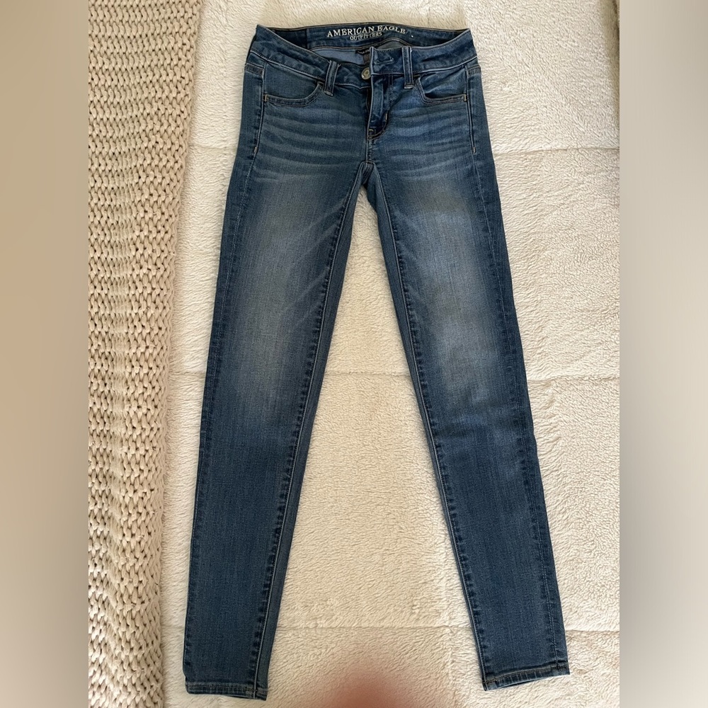 AMERICAN EAGLE SUPER LOW JEGGING SIZE 00